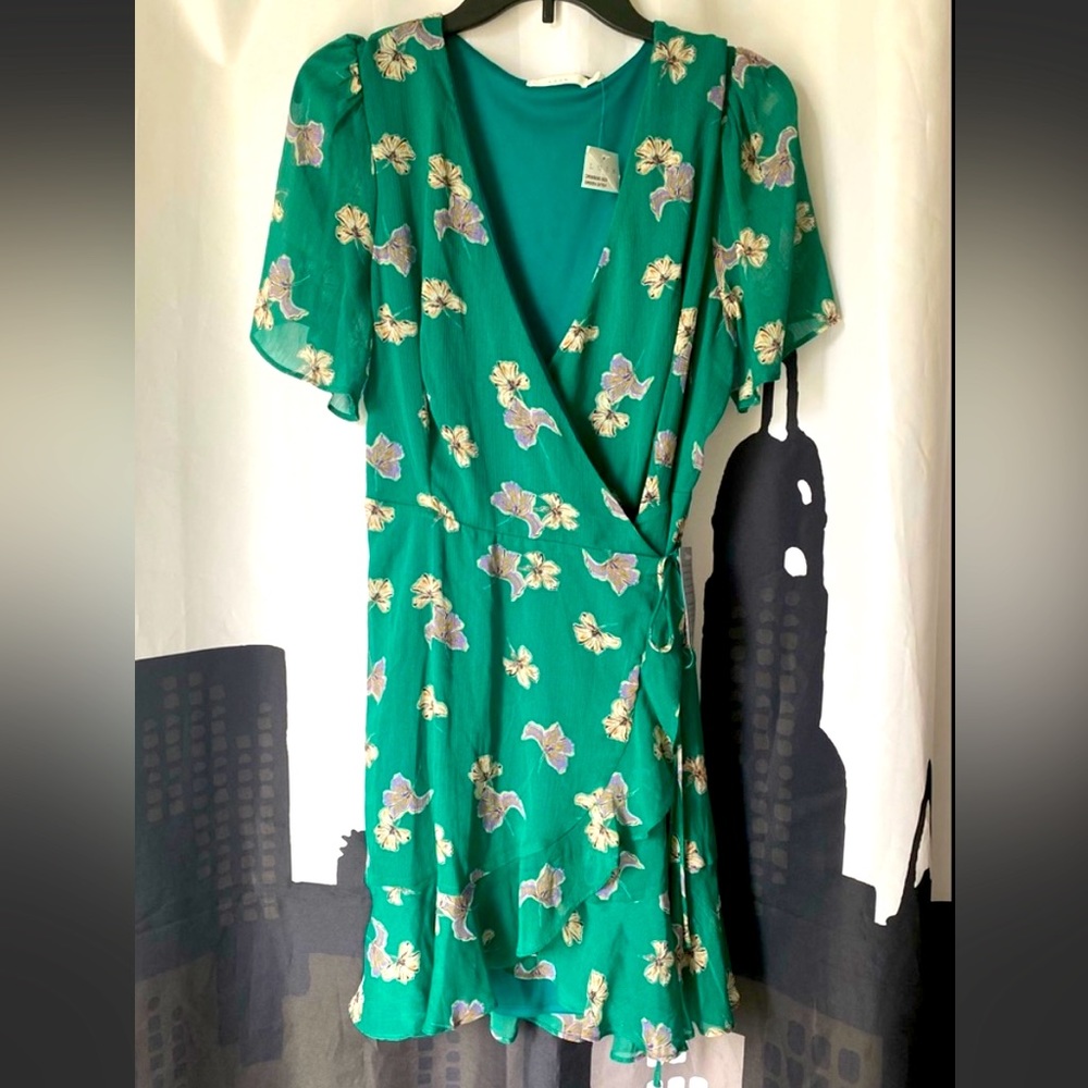 Lush Floral Wrap Dress by Nordstrom